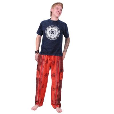 Męskie spodnie etno Gambar Red | S, M, L, XL, XXL, XXXL