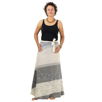 Długa kopertowa spódnica Vasanti Asap Nepal