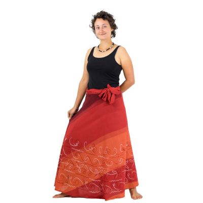 Długa kopertowa spódnica Vasanti Senja Nepal