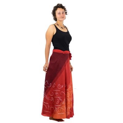 Długa kopertowa spódnica Vasanti Senja Nepal