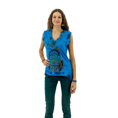 Damska hippie koszulka bez rękawów Tamanna | S, M, L, XL