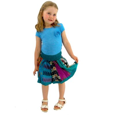 Spódnica dziecięca Karishma Turquoise | S