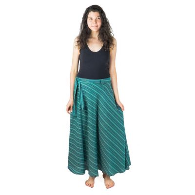 Długa kopertowa spódnica Vasanti Pirus Nepal