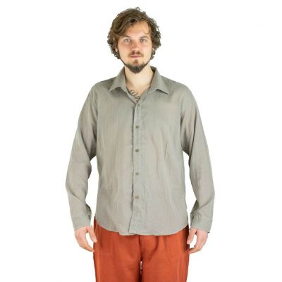 Męska koszula z długim rękawem Tombol Grey | S, M, L, XL, XXXL