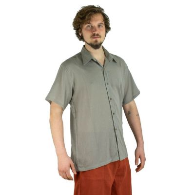 Koszula męska z krótkim rękawem Jujur Grey Thailand