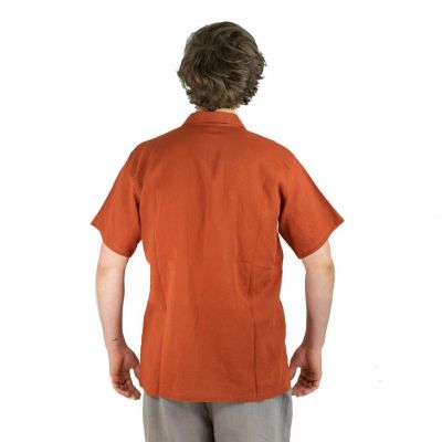 Męska koszula z krótkim rękawem Jujur Orange Thailand