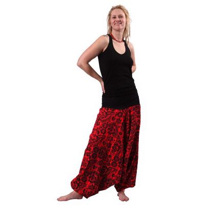 Spodnie haremowe Subas Merah Nepal
