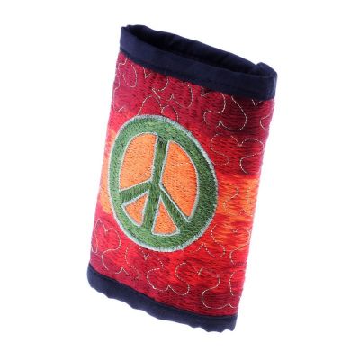 Haftowany portfel Hippie