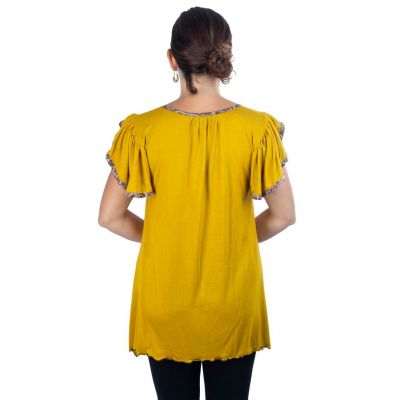 Bluzka Jina żółta Nepal