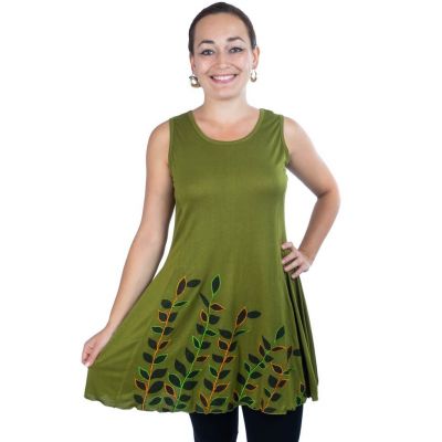 Sukienka etno Gopala Green Nepal