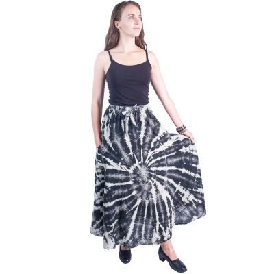Długa spódnica w stylu batikowym Sejun Austere | UNISIZE