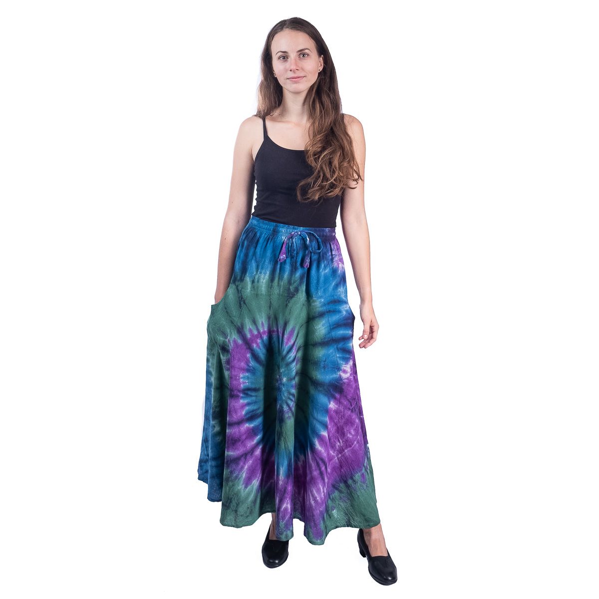 Długa spódnica w stylu batikowym Sejun Winsome Nepal
