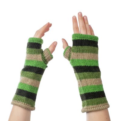 Wełniane rękawiczki bez palców Lopika Spruce