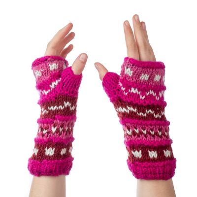 Wełniane rękawiczki bez palców Sandip Candy