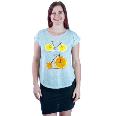 Damska koszulka z krótkim rękawem Darika Citrus Bikes | S/M