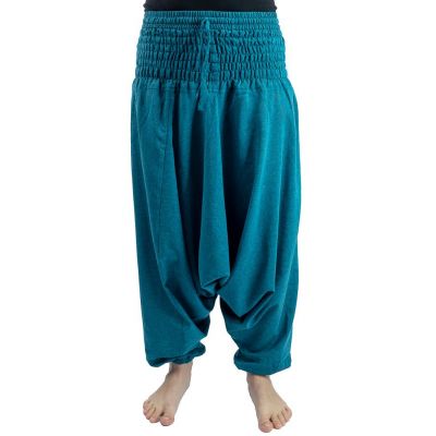 Spodnie haremowe niebieskie Pirus Jelas Nepal