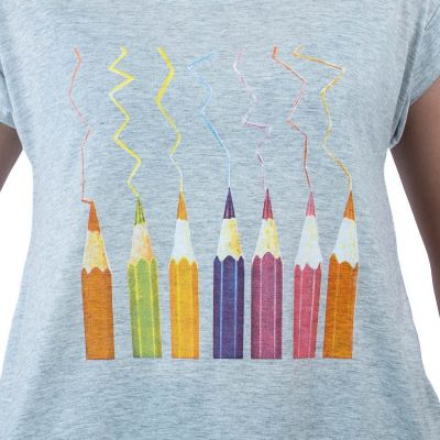 Damska koszulka Darika Crayons z krótkim rękawem Thailand