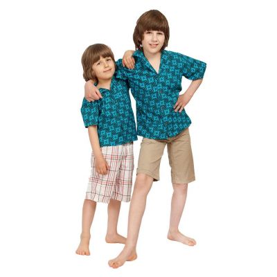 Dziecięca "koszula hawajska" Nihoa | 2-4 lat, 4-6 lat, 6-8 lat, 8-10 lat, 10-12 lat