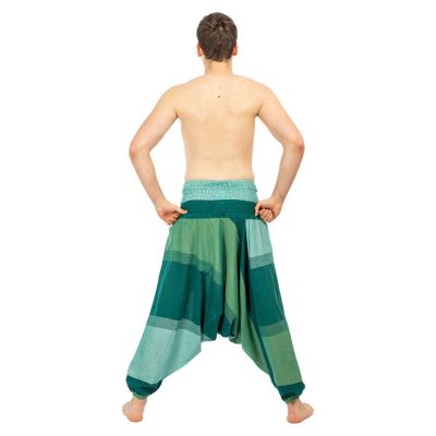 Spodnie haremowe Telur Green Nepal