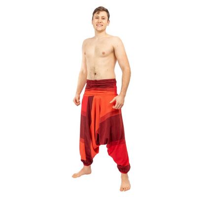 Spodnie haremowe Telur Red Nepal