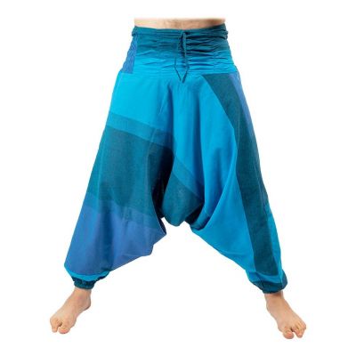 Spodnie haremowe Telur Turquoise Nepal