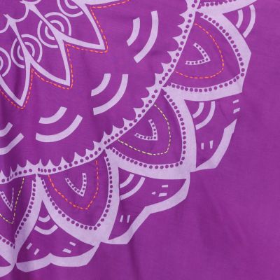 Spódnica w szpic etniczna z elastyczną talią Tasnim Purple Nepal