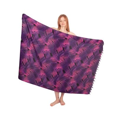 Sarong / pareo / chusta plażowa Daphne Purple
