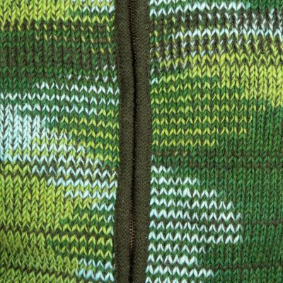 Wełniany sweter Shades of Green Nepal