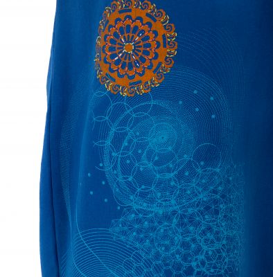 Bluza sukienkowa z mandalami Alisha Blue Nepal