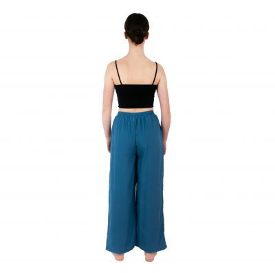 Spodnie jednokolorowe Sarai Cobalt blue Thailand