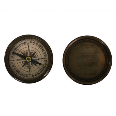 Retro mosiężny kompas Kelvin & Hughes London 1917 India