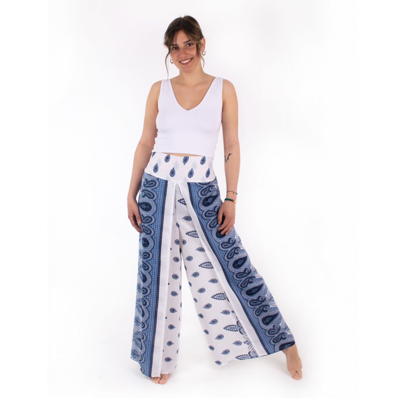 Szerokie spódnico-spodnie / kuloty Sayuri Murali Thailand