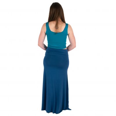 Długa spódnica w jednolitym kolorze Panjang Cobalt Blue Thailand