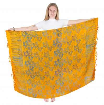 Batikowy sarong / pareo Ningrum Yellow