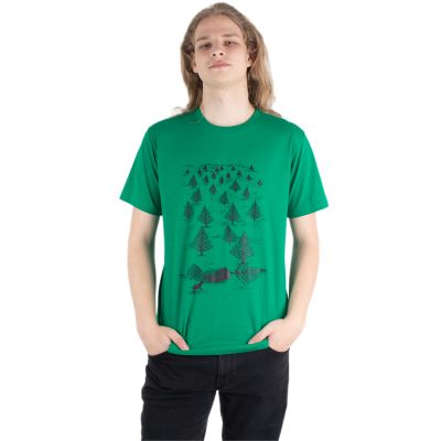 Bawełniana koszulka z nadrukiem Tree Out | M, L, XL, XXL
