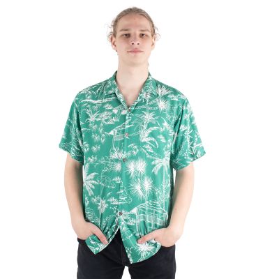 Męska "koszula hawajska" Lihau Beach House | M, L, XL, XXL, XXXL