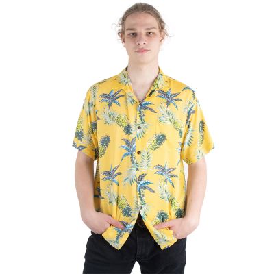 Męska "koszula hawajska" Lihau Pineapple | M, L, XL, XXL, XXXL