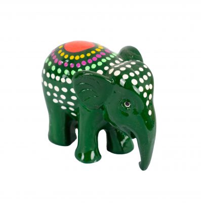 Ręcznie malowany słoń Kuping Rangka