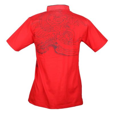 Orientalna koszula męska Emperor Dragon Red Thailand
