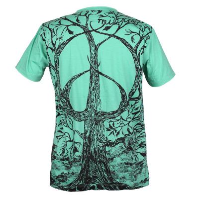 Koszulka Mirror - Tree of Peace Turquoise Thailand