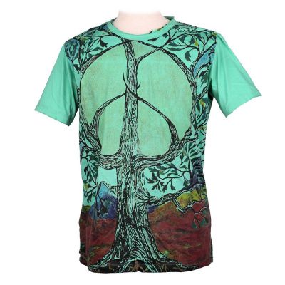 Koszulka Mirror - Tree of Peace Turquoise | L, XL