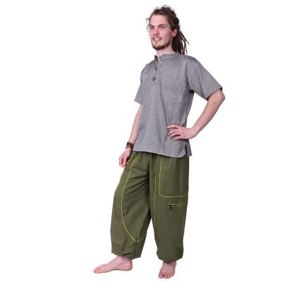 Męskie bawełniane spodnie Arun Dril Nepal