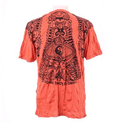 T-shirt męski Sure Animal Pyramid Pomarańczowy Thailand