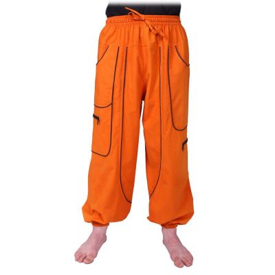 Męskie bawełniane spodnie Arun Jeruk | S/M, L/XL