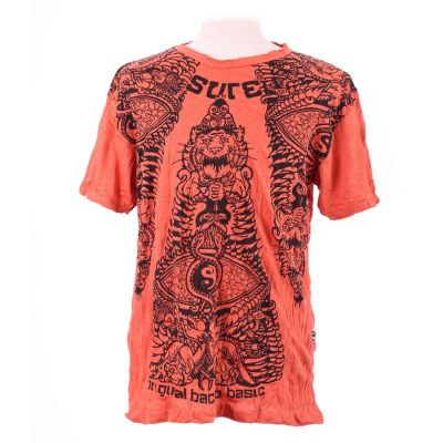 T-shirt męski Sure Animal Pyramid Pomarańczowy | M, L, XL