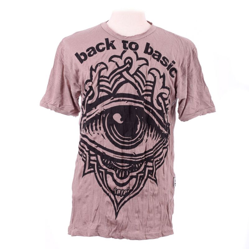 T-shirt męski Sure Giant's Eye Brązowy Thailand