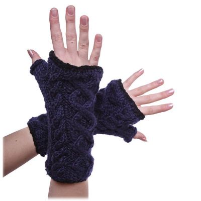 Wełniane rękawiczki bez palców Suam Langit
