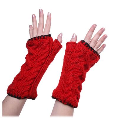 Wełniane rękawiczki bez palców Suam Apiun